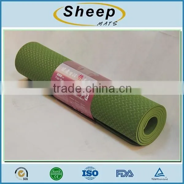 Durable sports enthusiast printed custom exercise yoga mat rolls