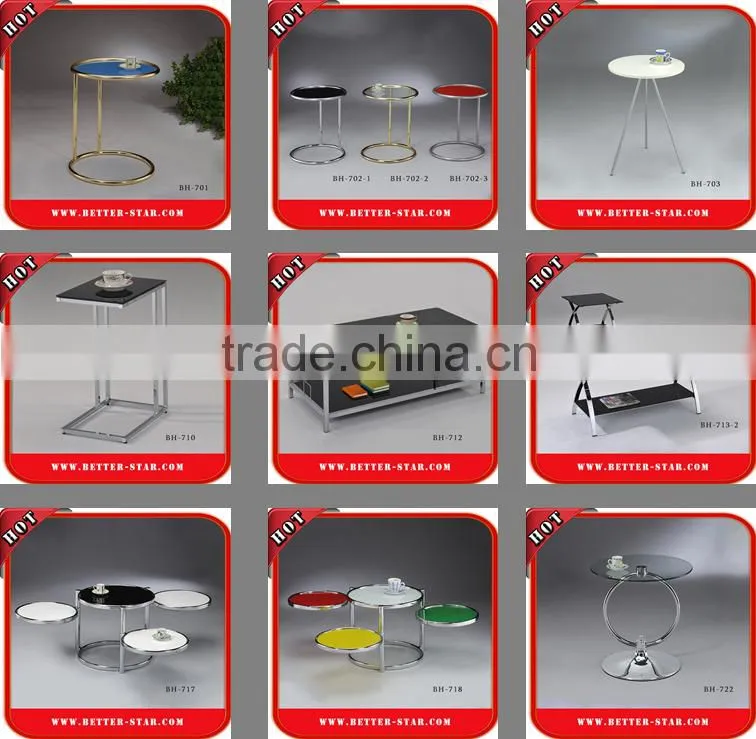 Black Tempered Glass Coffee Table, Metal Glass Coffee Table, Glass Top Coffee Table