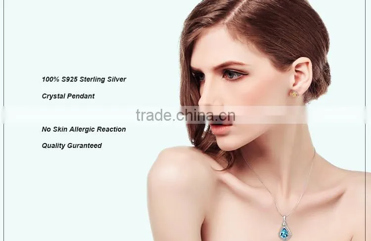 New Arrival European style fashion crystal pendant jewelry