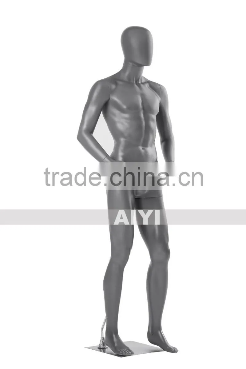 Standard glossy sexy full-body male apparel mannequins