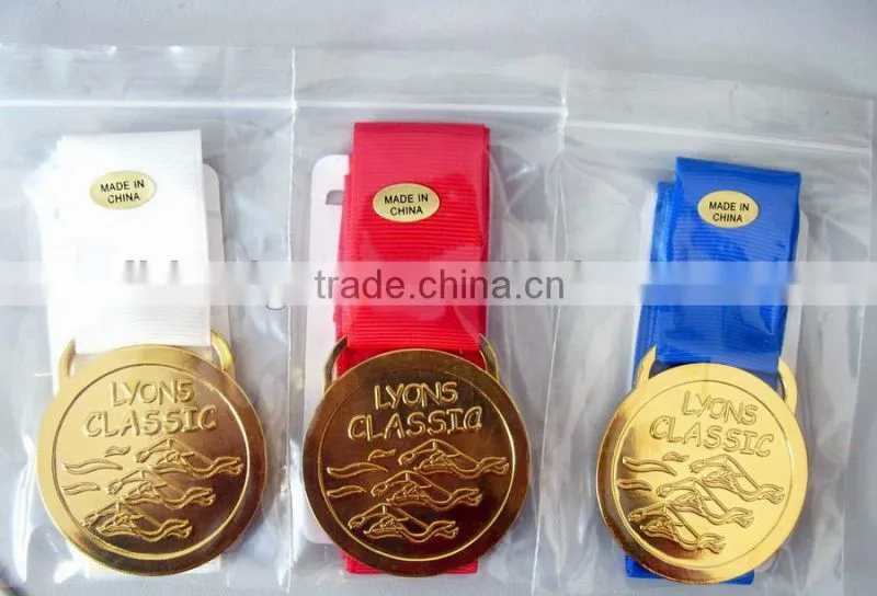 gold medal, sports embossed medal, medal of honor