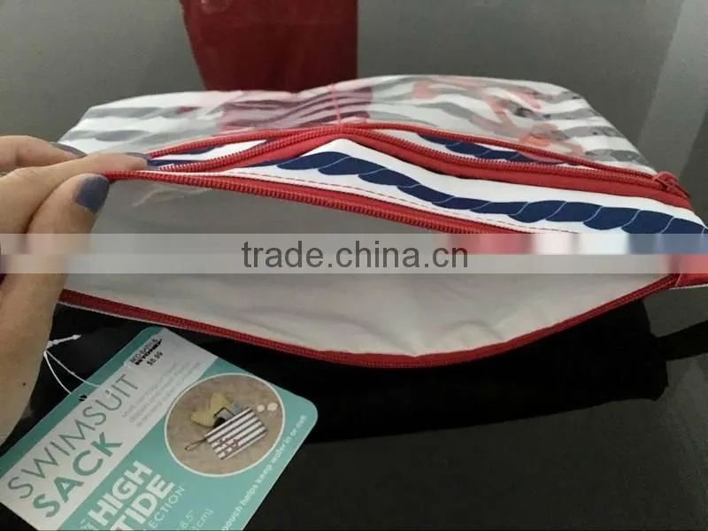 2015 Hot Sale stock Waterproof Gym wet or dry swimsuit Sack bag