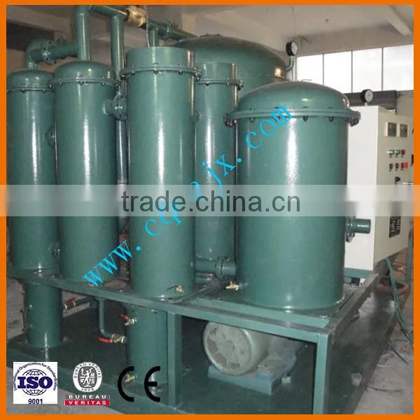 Double stage high efficiency vacuum tansformer oil purifier