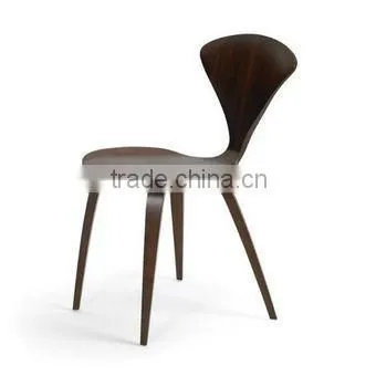 2016 china hot sale high quality bent plywood restaurant chair