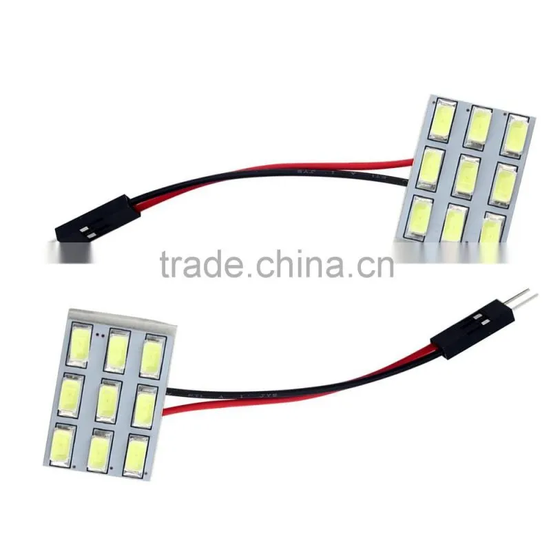 5730 9SMD led light panel led 12v for car T10/festoon led small panel light