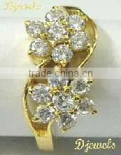 18K Diamond Gold Rings, Wedding Rings,Diamond Jewelry