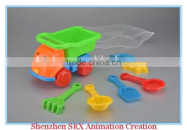 wholesale trolley beach toys tools set summer toys supplier,plastic summer toys children gift,plastic outdoor beach summer toys