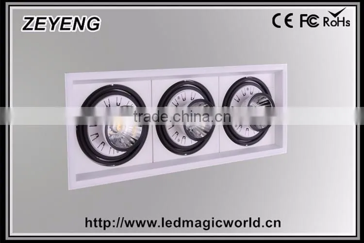 Modern kitchen design square led cob ceiling down light / 20w cob led downlight / Led downlight kits uk