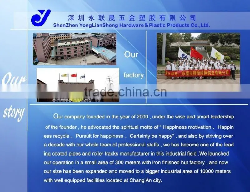 JY-2048|Sliding roller track with yellow wheels of PP material|Linear guide for assembly line