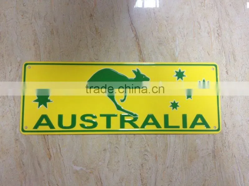 personalized decorative Australia car license plate