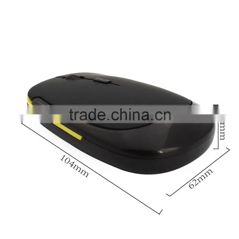 Optical Wireless Mouse 2.4G Receiver Ultra-thin Mouse for Computer PC Laptop