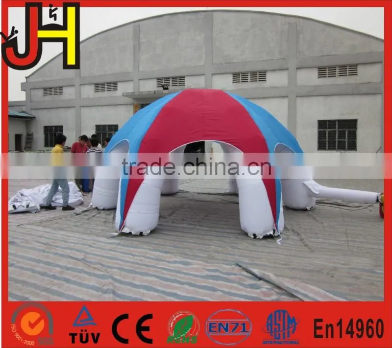 Professional best quality 6m high with 4 legs inflatable spider tent