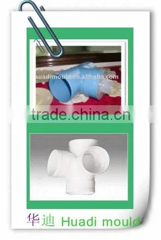 plastic injection mould for pvc pipe fittings / pipe holder