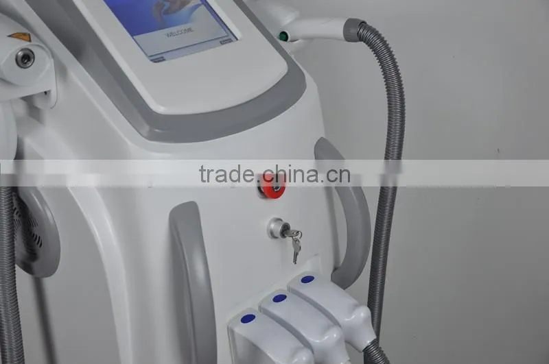 Professional Elight Ipl Rf Nd Yag Laser Tattoo Removal Machine