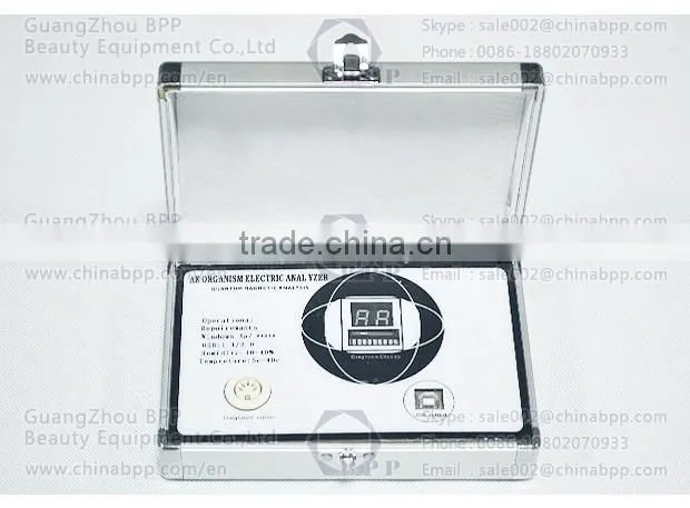 Professional 3d nls health analyzer therapy foresonance Human Body Elements Analyzer Detection