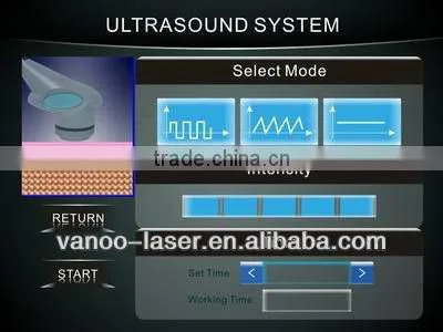 Vacuum Cavitation System (Cacuum+RF) portable ultrasonic slimming cavitation