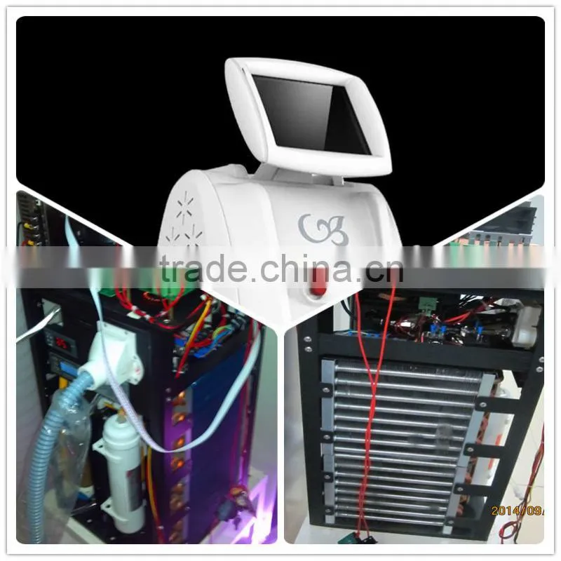 600w diode laser hair removal machine with big spot size pop ipl ce approval poplaser Much Longer working Time