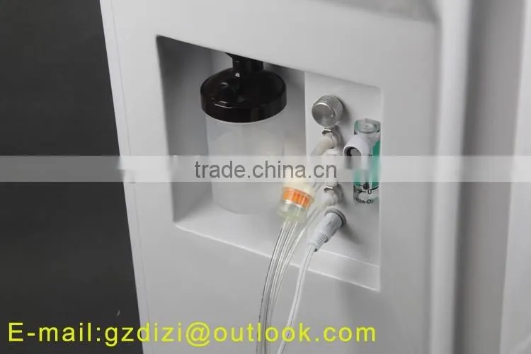 Hot selling beauty machine oxygen facial machine inject oxygen machine button version