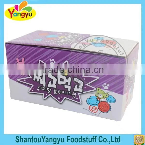 Halal fruity flavors sweet Stamp cartoon pressed candy