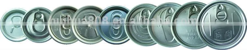 Aluminium Easy Open End for Canned Food Pacakging