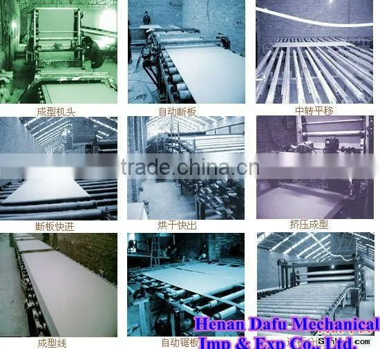advanced and specialized gypsum Board production line