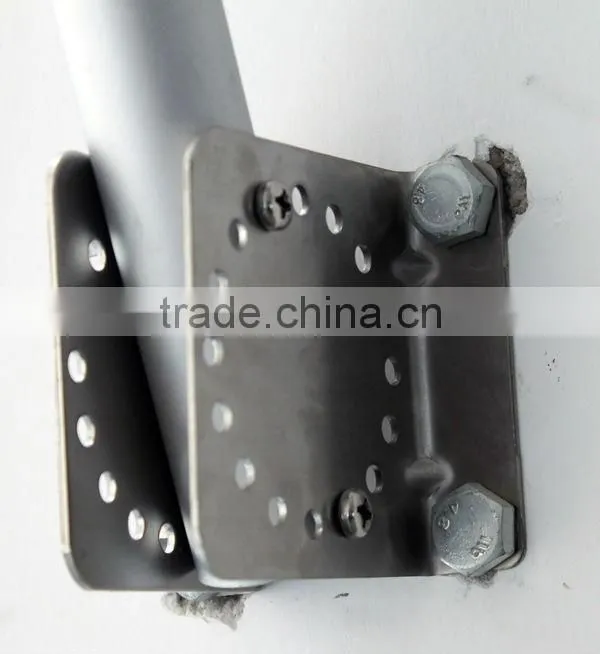 Stainless steel electric fence post bracket,universal pedestal