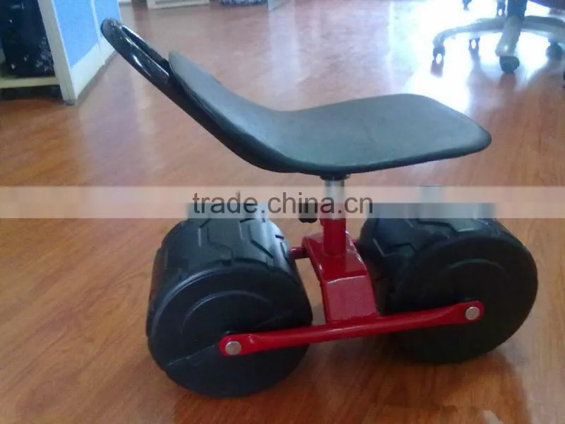 Garden Work Rolling Seat Cart with two solid wheels TC1411