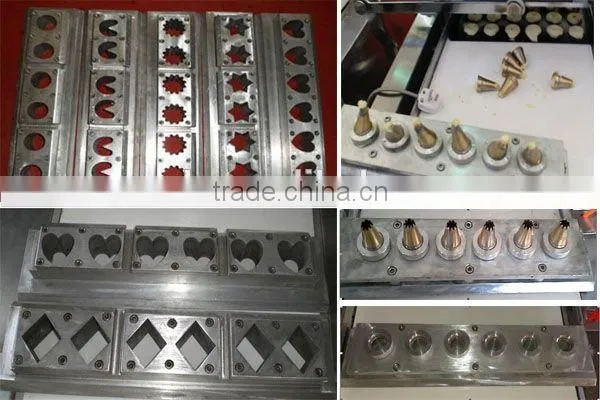 Cookie dropping biscuits making machine