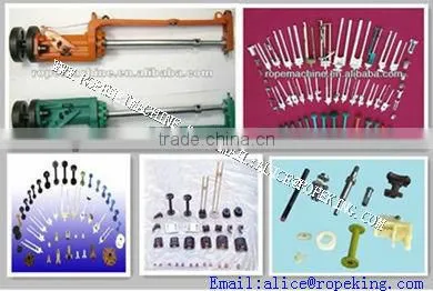 high speed rope making machine M:0086 15163879588 email:alice@ropeknet.com
