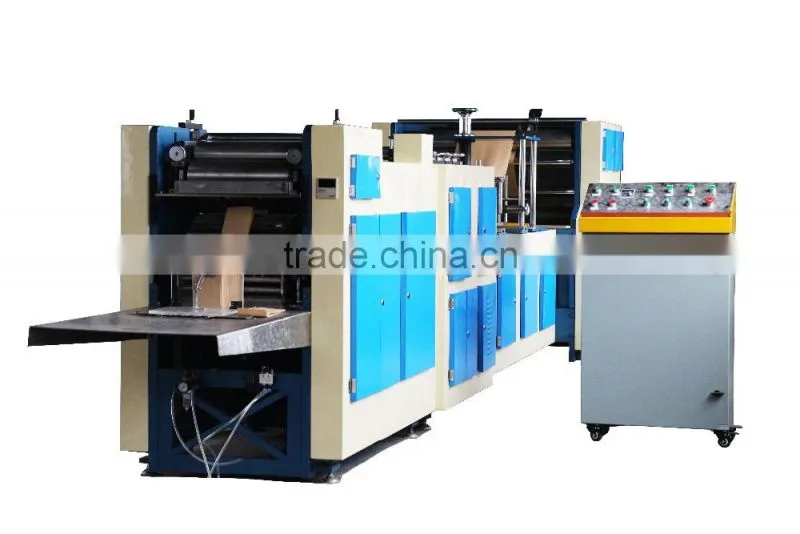 Mechanical Square Bottom Paper Bag Making Machine Price