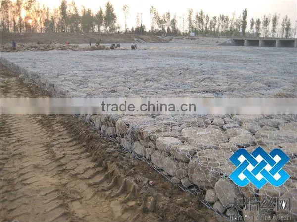 gabin basket/ galvanized gabion mesh/gabion galfan/gabion