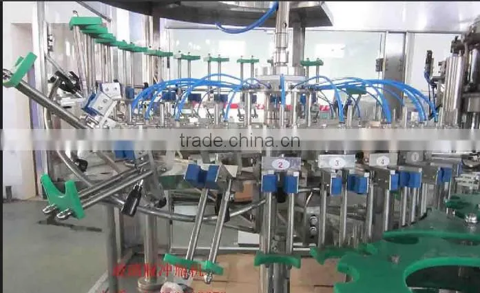 glass bottle filling machine/ beer filling machine/glass carbonated filling machine