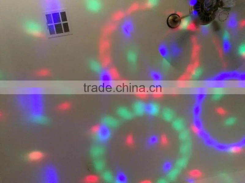 DJ light Sound Activated Party Lights Disco Ball Strobe Club lights Effect Magic Mini Led Stage Lights For Christmas