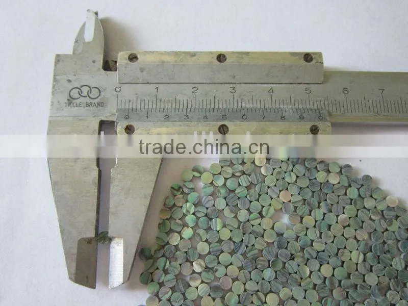 circle abalone dots for luthier inlay