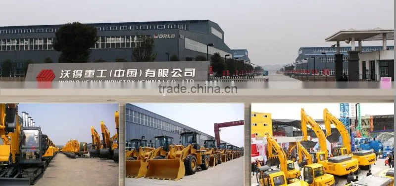World Brand 3Ton mini cheap wheel loader with 1.8m3 Bucket capacity