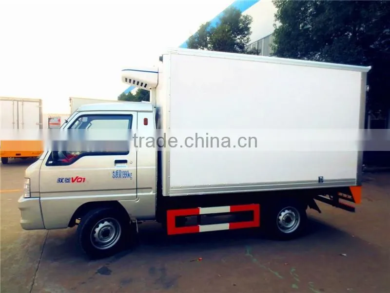 2 ton mini freezer refrigerated truck