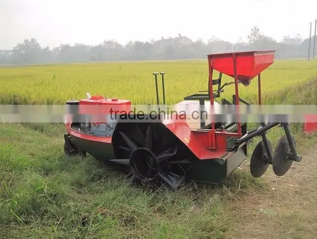 Boat Tractor for Paddy Field Tillage