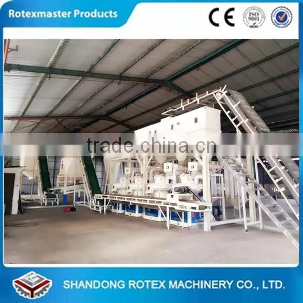 High efficiency wood pellet production line wood pellet making machines