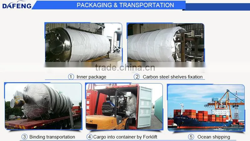 chemical stainless steel stirred tank reactor