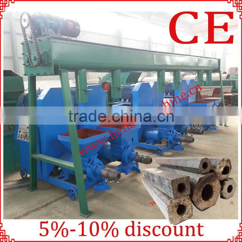 CE and ISO certificated biomass straw coal briquette machine with factory price