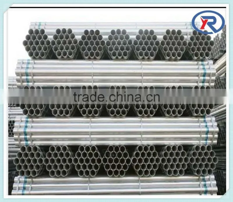 6m Galvanized steel Pipe in stock