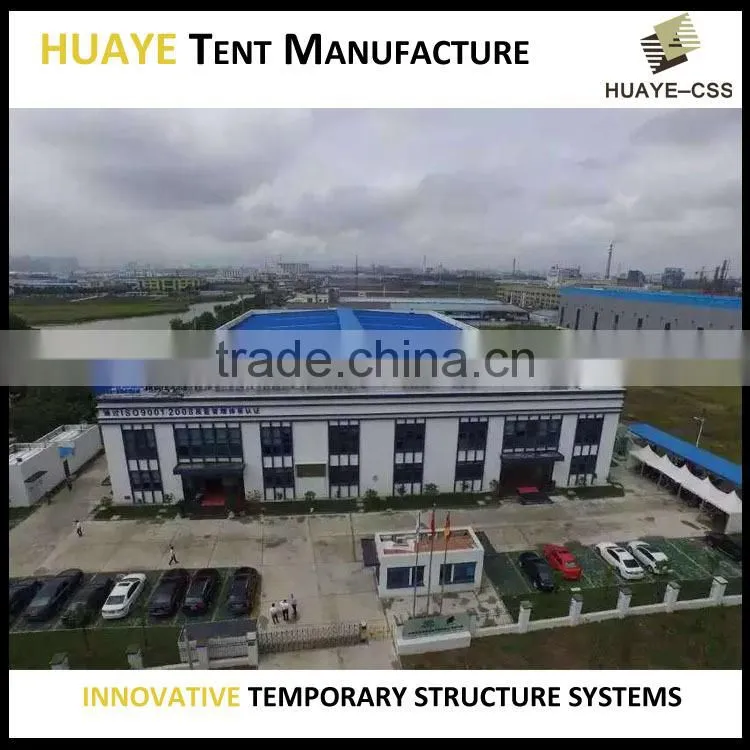 Hot sale high quality curve aluminum structure wedding event tent