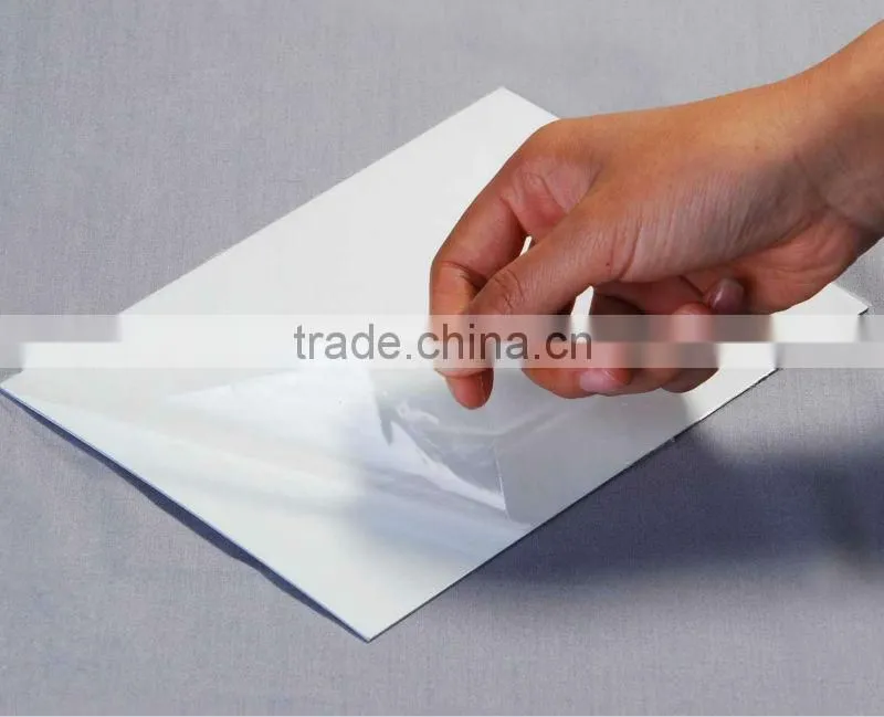 Self adhesive protective film for ABS sheet