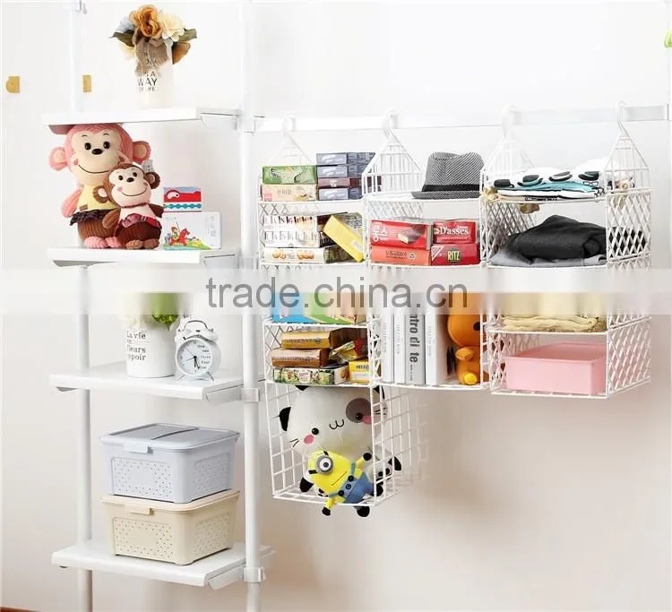 DIY Plastic Hanging Storage Organizer