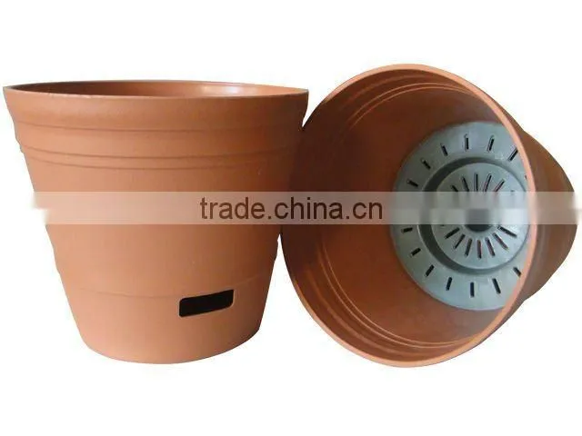 Ground Plastic small flowerpot, plant pot, different colors, eco-friendly