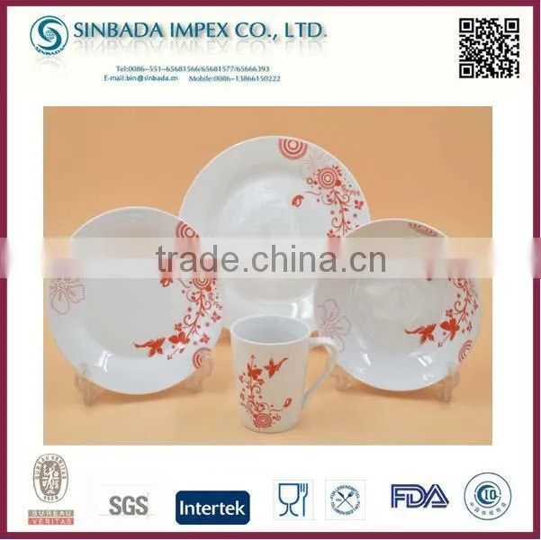 16pcs Ceramic Turkish Dinnerware Set