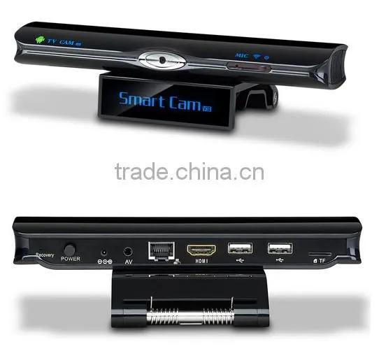 Wholesale Android Smart Tv Box V3II Quat-Core Built-In 5m HD Android 4.2 Smart Tv Box Camera