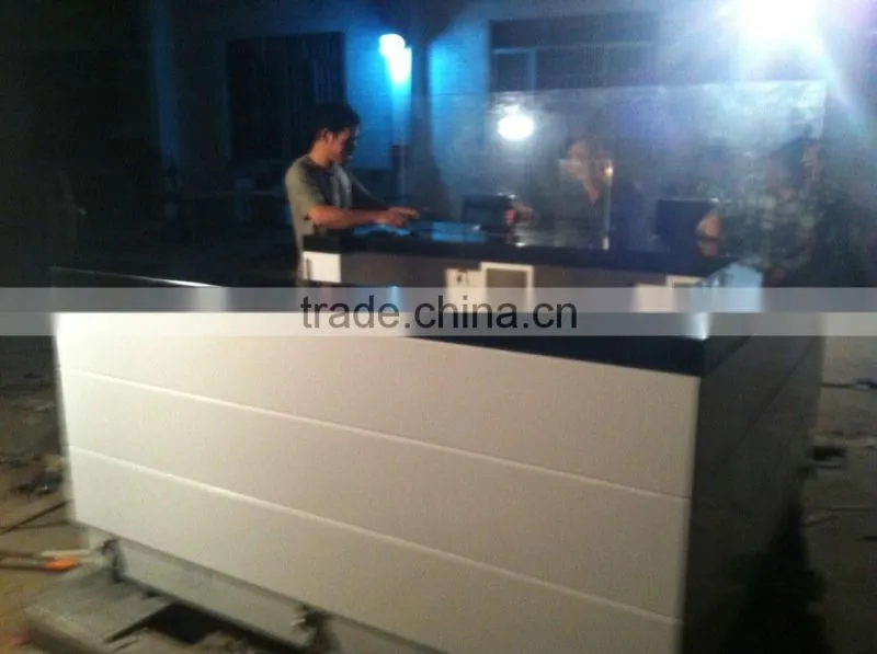 Quartz stone new design Office self service kitchen counter