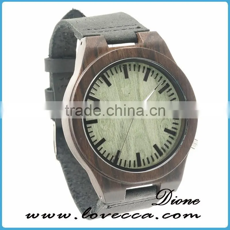 High quality watch china wood watch automatic mechanism mens