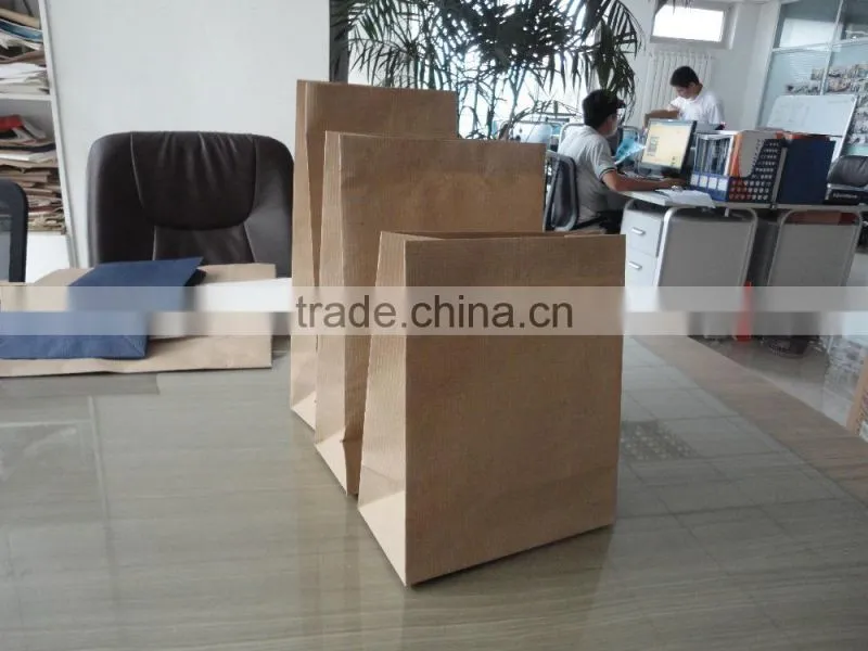 New Kind paper shopping bag of Chinese warp and weft kraft paper